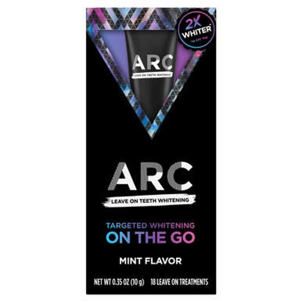 ARC Oral Care Leave on Teeth Whitening On The Go 18 Treatments Ea Mint 9/23